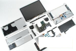 розібраний ноутбук